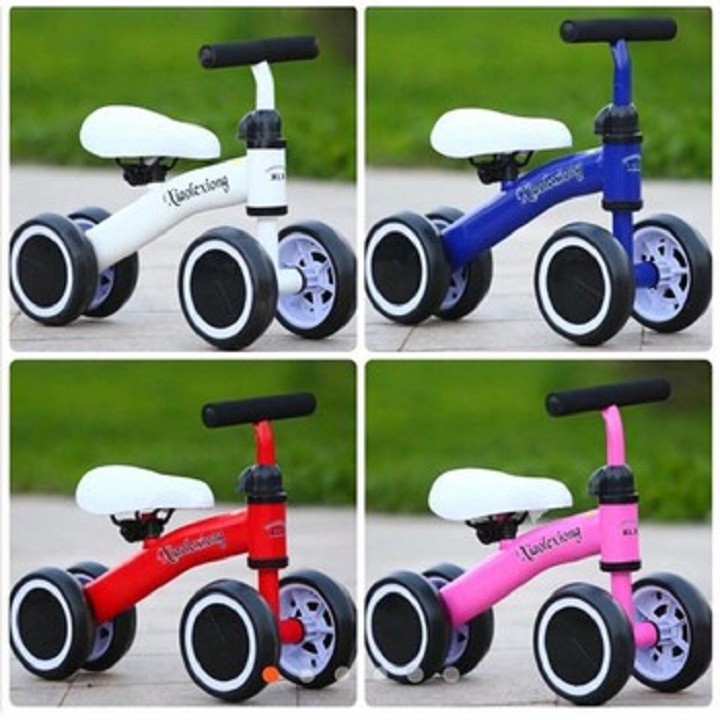 [HCM]Xe chòi chân 4 bánh giúp bé giữ thăng bằng - Xe tập đi- Xe Chòi Chân 4 Bánh Tự Cân Bằng Cho Bé Đồ Chơi Trẻ Em Xe Tre Em