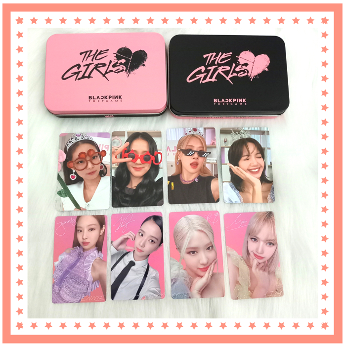 Official Card bo góc BLACKPINK The Game OST the girls