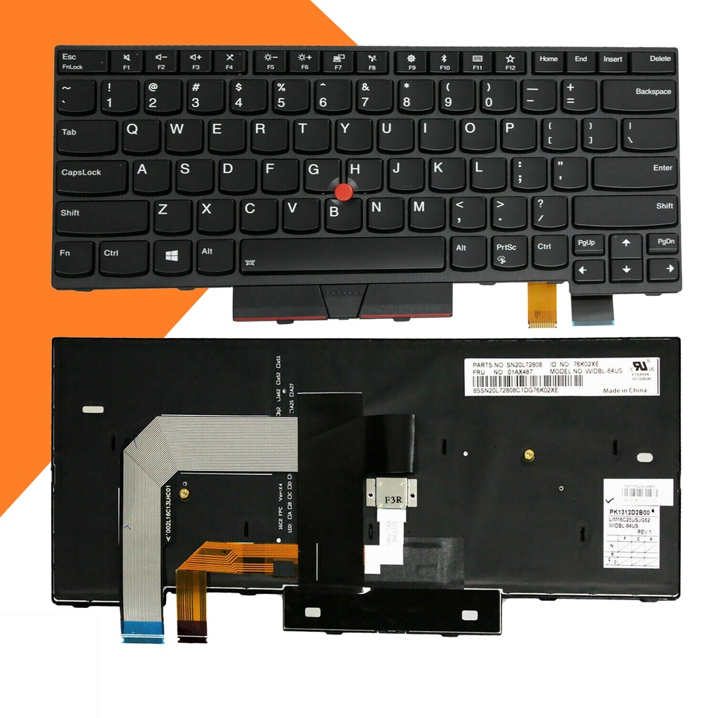 Bàn phím laptop lenovo ThinkPad T480 T480s E480 E485 T480s L380 L480 L490
