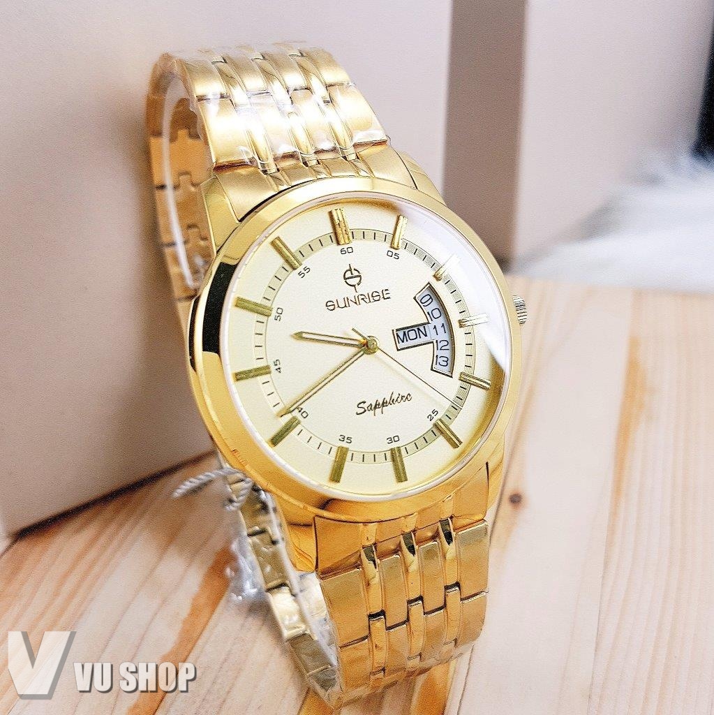Đồng hồ nam sunrise dm767swa - kính sapphire
