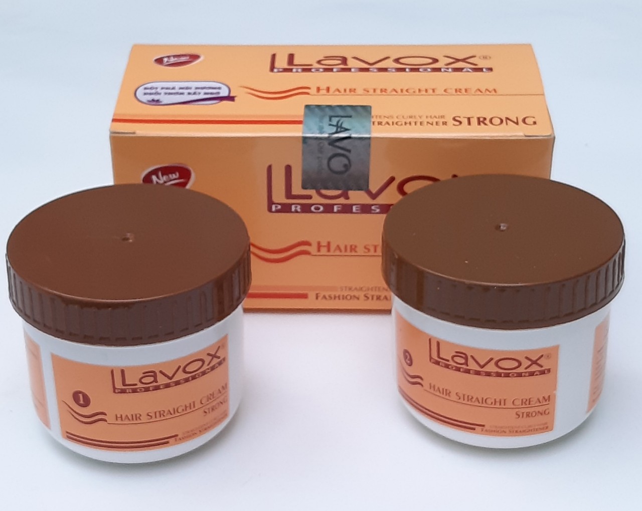 duỗi tóc Lavox Professiona dành cho mọi loại tóc 140mlx2 duỗi tại nhà duỗi lavox