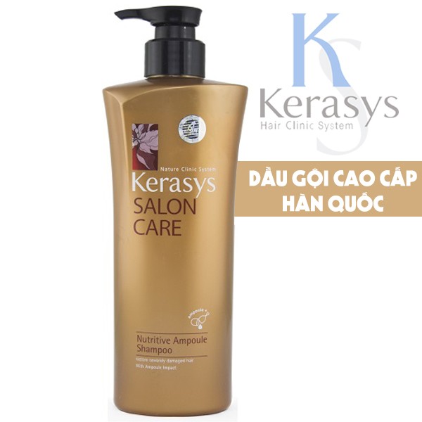 Dầu gội KeraSys Salon Care Professional Nutritive Ampoule 600ml