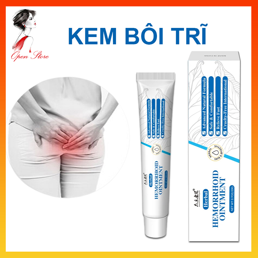 Kem bôi trĩ hemorrhoid co búi trĩ giảm đau ngứa vùng hậu môn giảm đau rát và làm co búi trĩ - open store