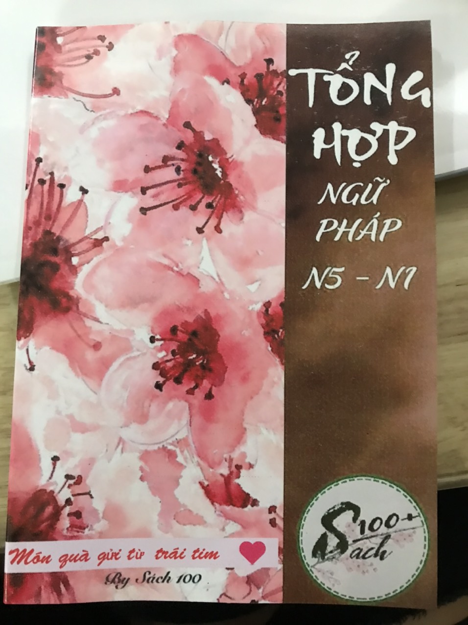 Sách Sổ Tay Tổng Hợp Ngữ Pháp N5 - N1