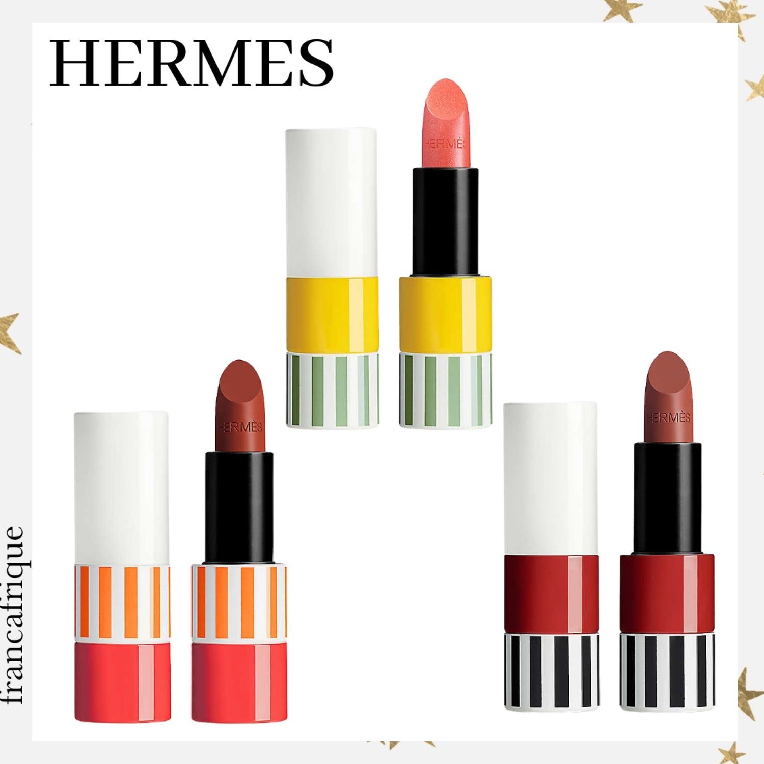 Set son Her.mes Rouge Spring-Summer 2023 Limited-Edition Collection bản giới hạn 2023 gồm 3 cây fullsize  Ý