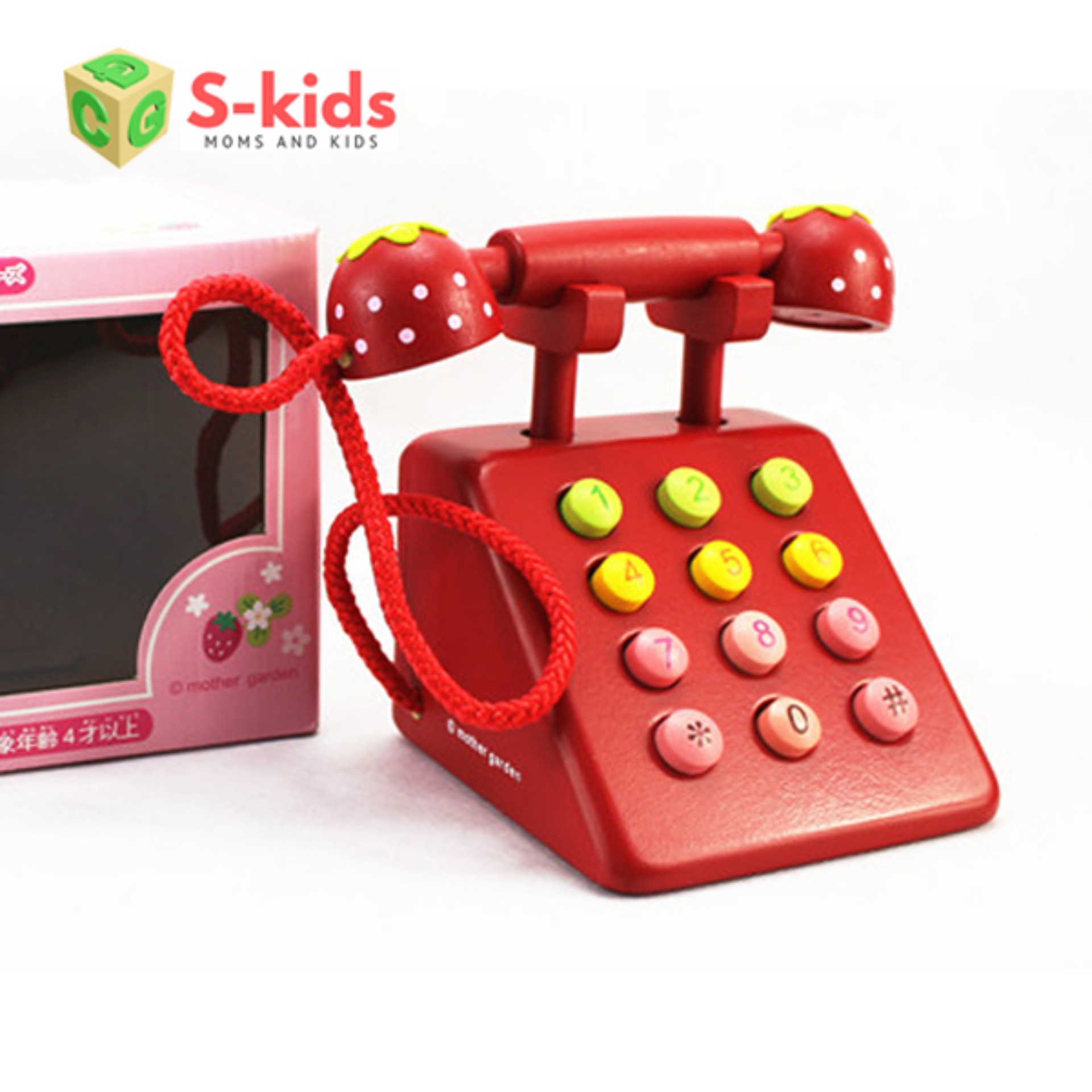 [HCM]Đồ chơi trẻ em thông minh - Mô hình điện thoại bàn Mother Garden