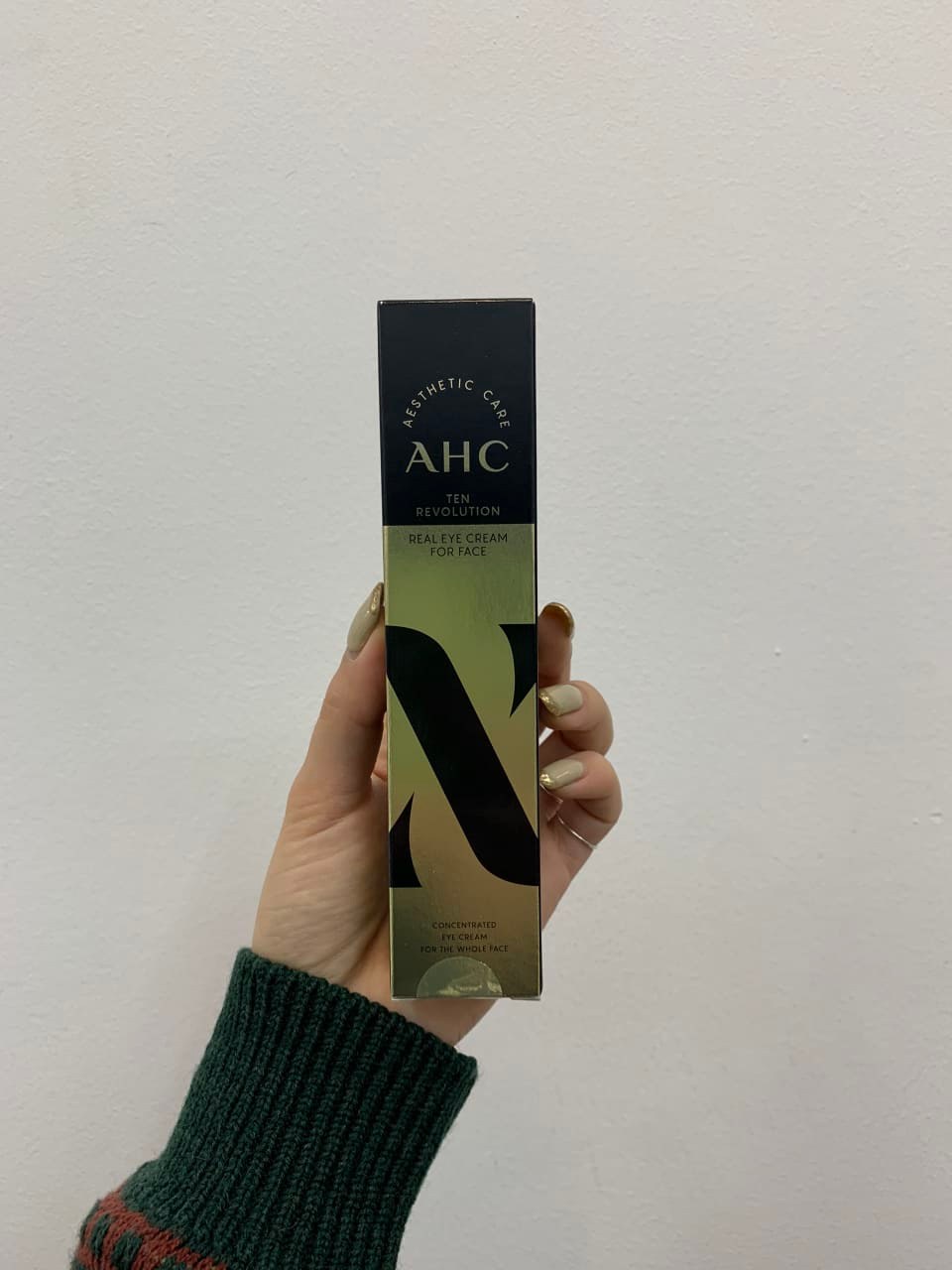 Kem mắt ahc ten revolution real eye cream for face 30ml