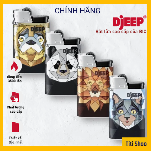 [CHÍNH HÃNG]  DJEEP  Bật lửa cao cấp của BIC 2