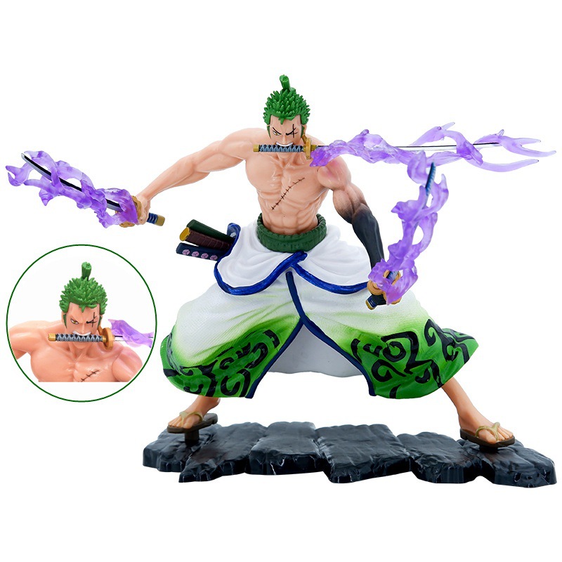Mô hình zoro wano enma siêu ngầu 17cm full box asl shop mô hình one piece