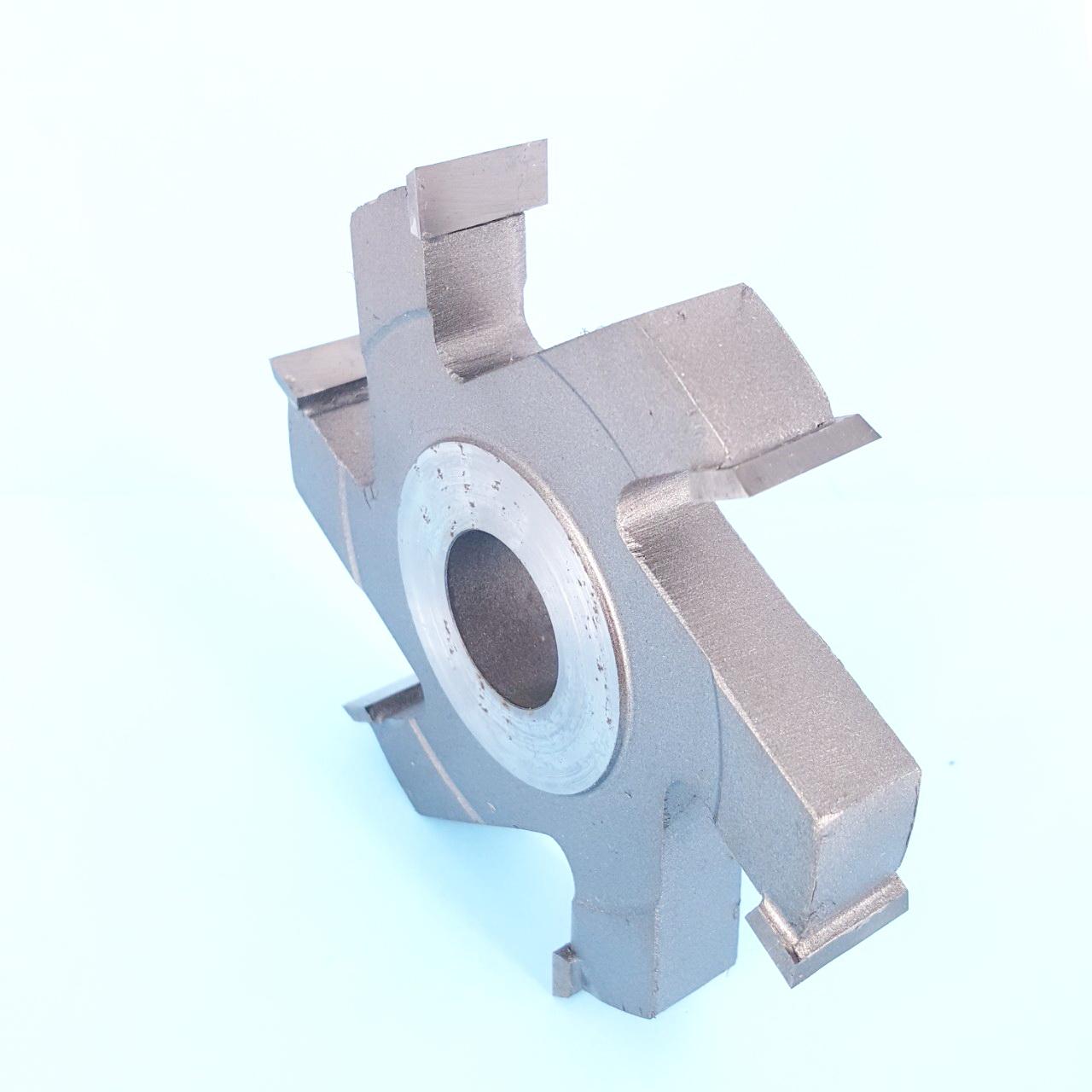 MŨI PHAY TUPY THẲNG 6 CÁNH ĐƯỜNG KÍNH 120MM X 20MM
