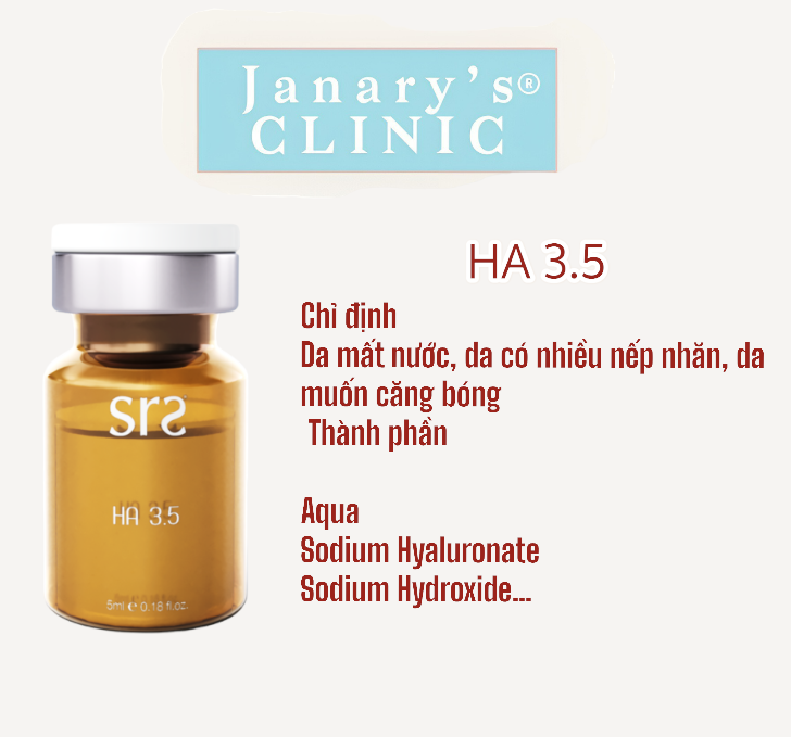 Srs meso ha 3.5 tinh chất cấp ẩm , phục hồi , căng bóng