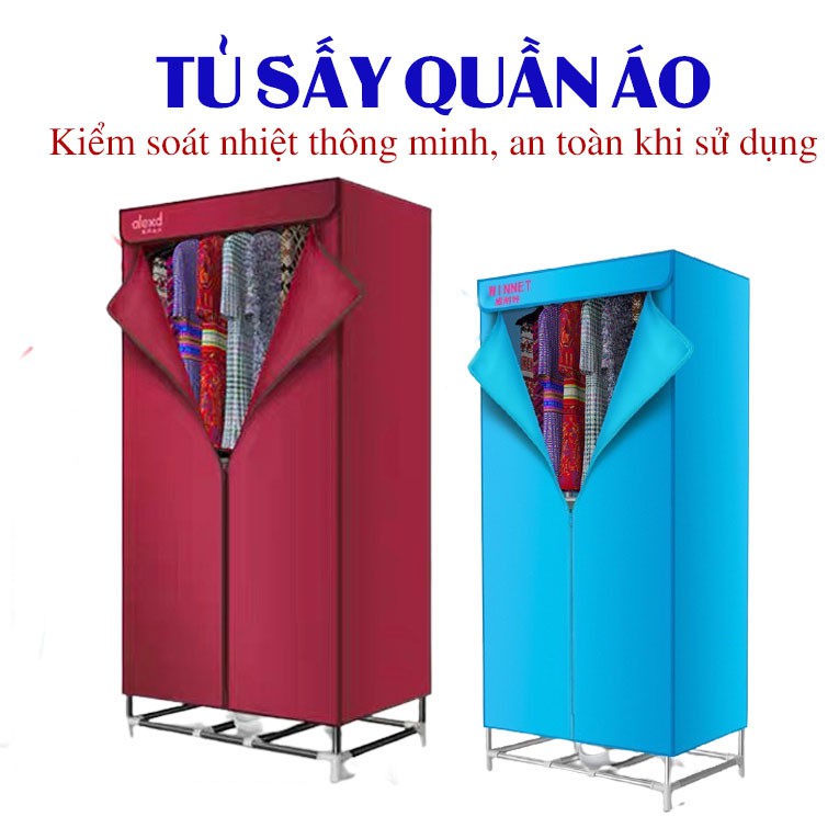 Tủ sấy quần áo 2 tầng, máy sấy quần áo diệt khuẩn
