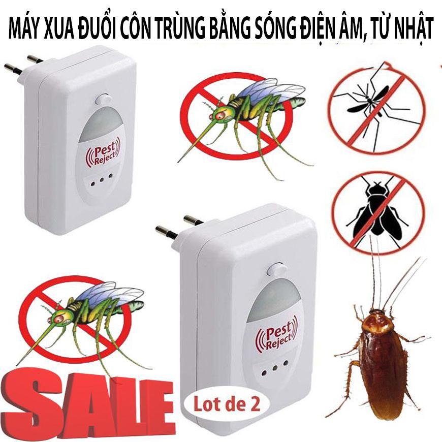 Máy Đuổi Chuột Máy Đuổi Các Loại Côn Trùng Pest Reject Bằng Sóng Âm Hiệu Quả Bảo Vệ Sức Khỏe An Toàn Khi Sử Dụng Thiết Kế Nhỏ Gọn Trang Nhã Có Đèn Báo Sáng Ban Đêm Thay Cho Đèn Ngủ.