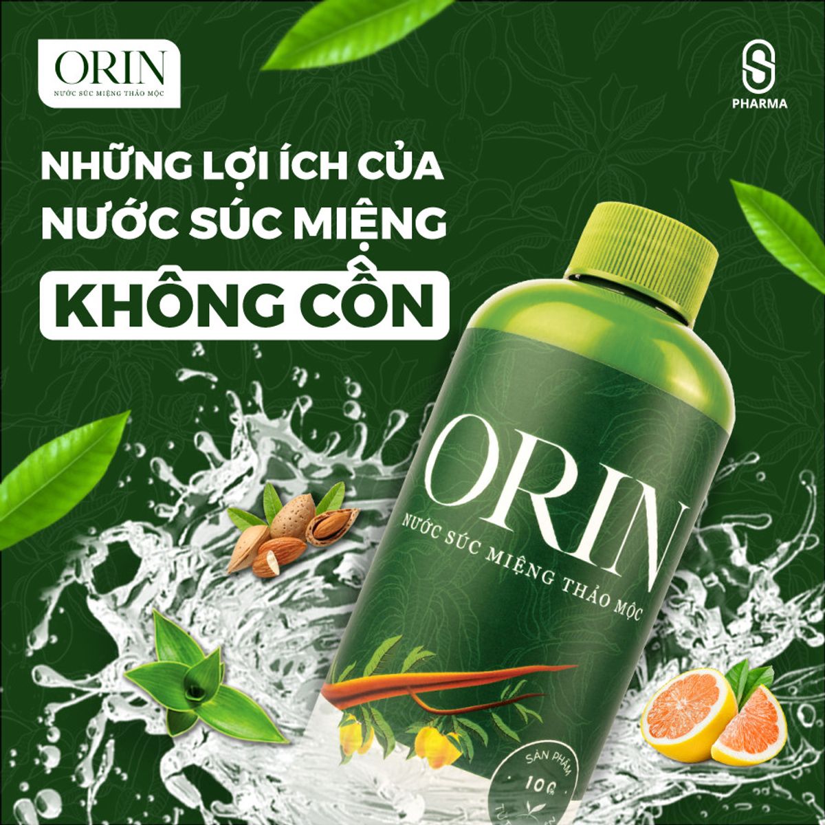 Nước súc miệng 100ml - orin