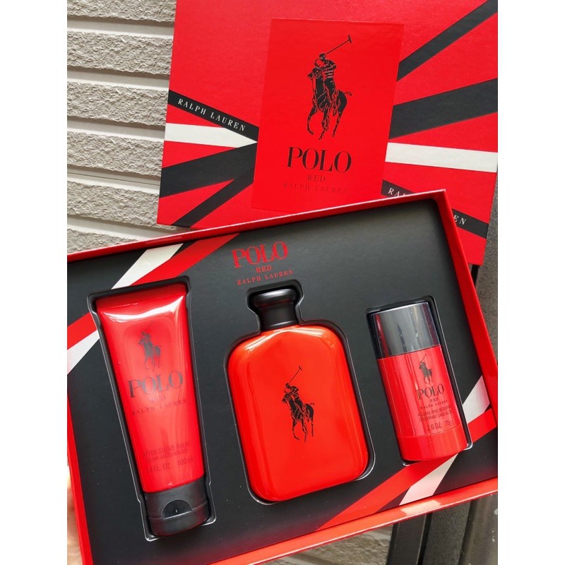 GIFT SET POLO RED RALPH LAUREN 3PC 