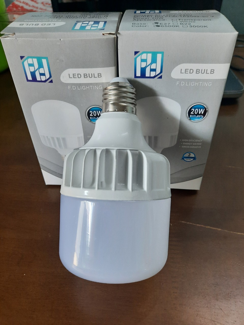 [HCM]Bóng LED trụ nhôm nguyên khối 20W,30W,40W,50W