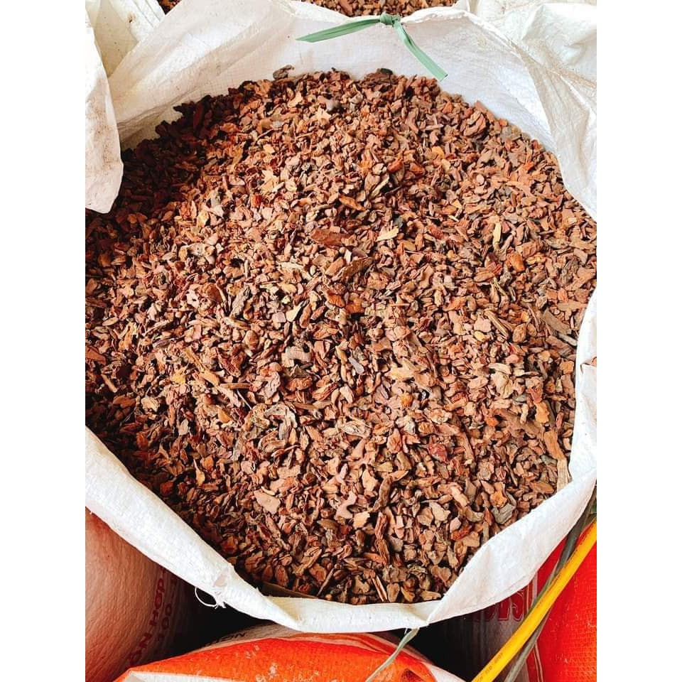 Vỏ Thông Trồng Lan Vụn 500G - Giá Thể Vỏ Thông Mặt Trồng Lan