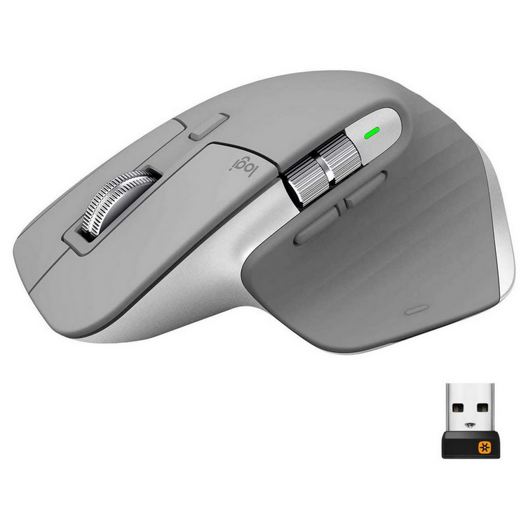 Chuột không dây bluetooth Logitech MX Master 3 Xám - Bảo Hành 1 Đổi 1