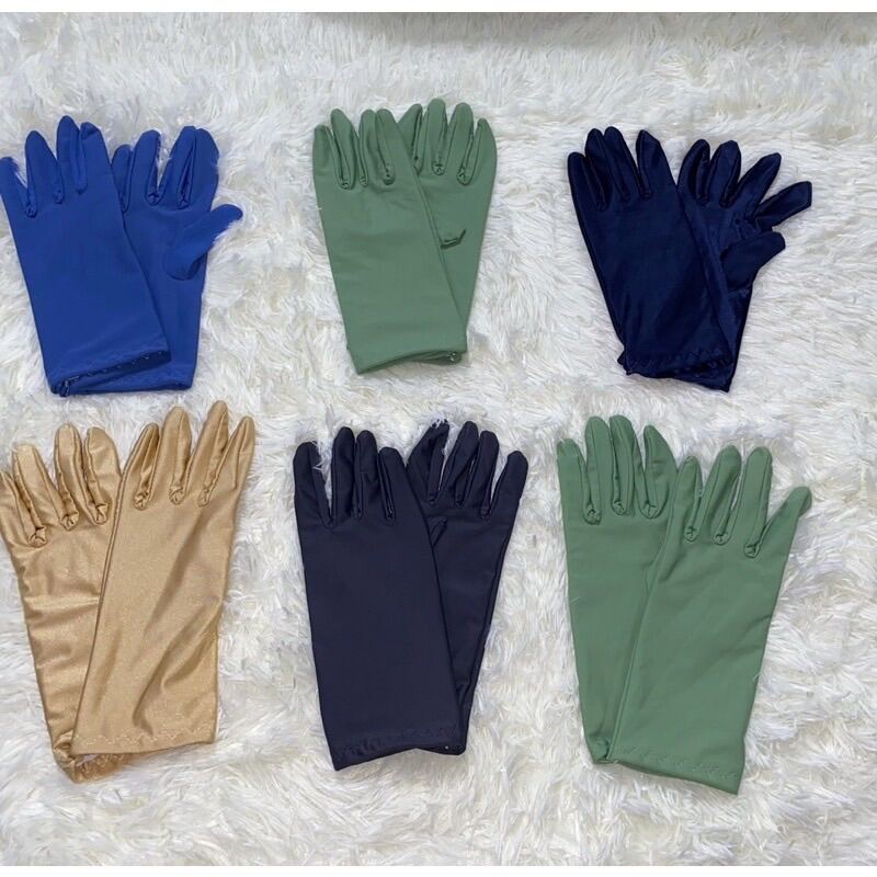 Găng Tay Nữ Ngắn Chống Nắng Bao Tay Vải Dày Chất Lượng Tốt - Shop Kim Yến 5 - 2