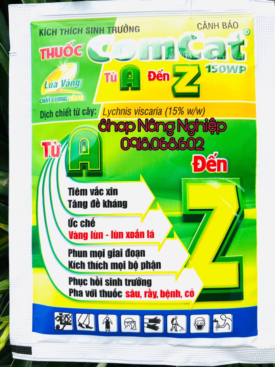 ComCat A đến Z 150WP 7,55gr kích thích sinh trưởng cây trồng