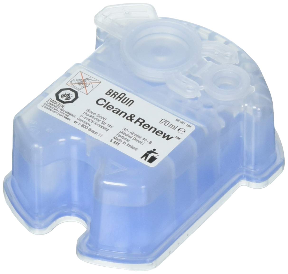 Hộp nước rửa Clean Renew Cartridges cho máy cạo râu BRAUN