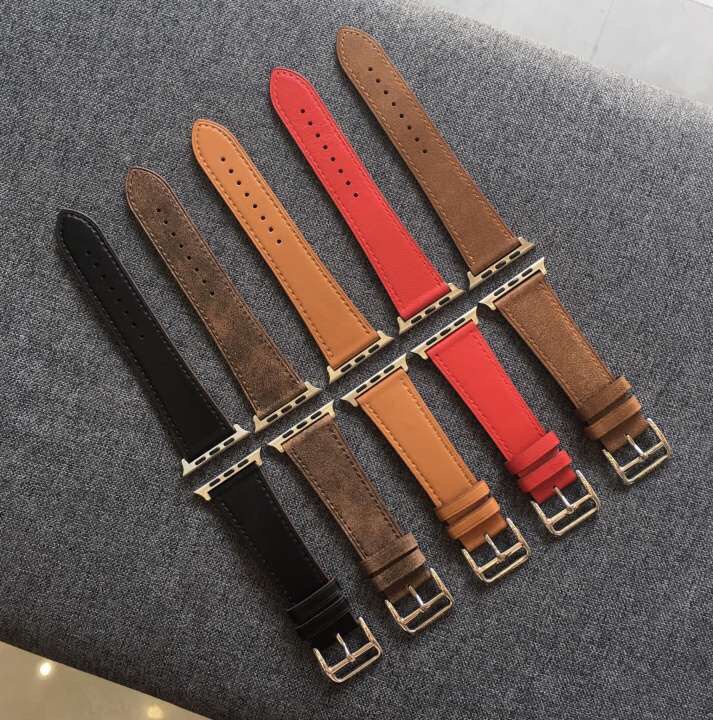 Dây đeo Đồng hồ thông minh mẫu da nhám và trơn siêu nhẹ/siêu mỏng/siêu mịn