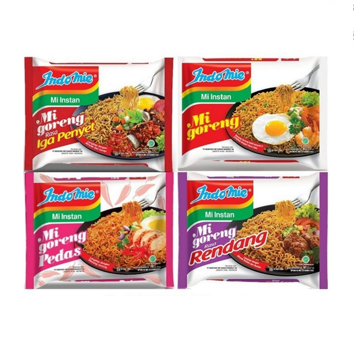 Combo 10 gói MÌ XÀO KHÔ INDOMIE Đủ Vị Lựa Chọn