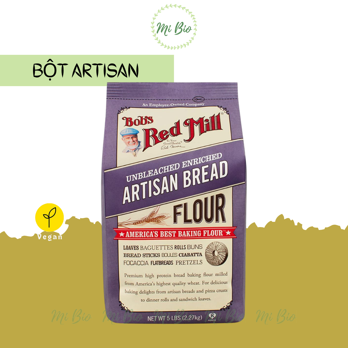 Bột làm bánh mì Artisan Bob's Reb Mill