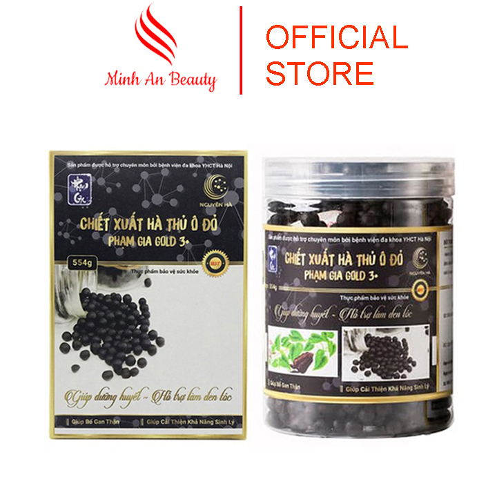 Hà Thủ Ô Phạm Gia Gold 3+ Ngăn Tóc Bạc Sớm Kích Thích Mọc Tóc Dưỡng Huyết Đẹp Da Tăng Cường Sức Khỏe