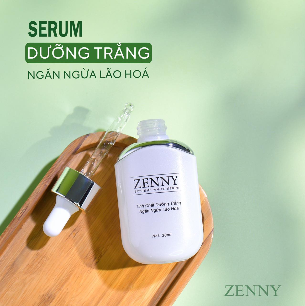 Serum zenny - tinh chất dưỡng trắng, ngăn ngừa lão hóa