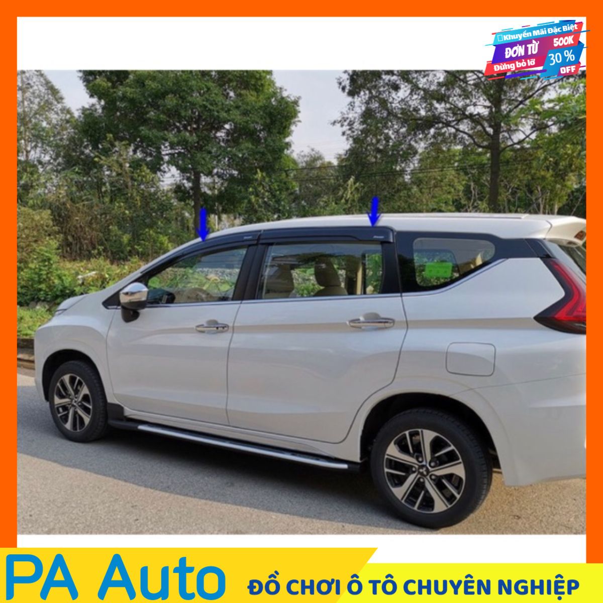 Vè che mưa Thái xe Mitsubishi Xpander