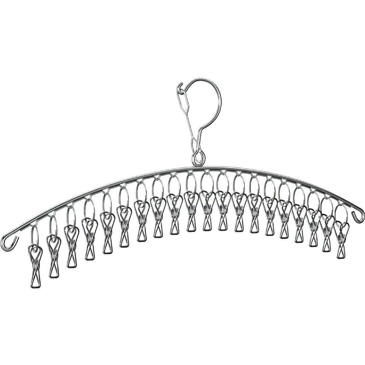 Móc treo quần áo đa năng, Móc phơi giày ,kẹp phơi đồ trẻ em chất liệu inox không gỉ - SHOPER