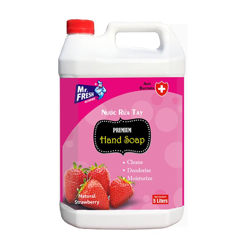 Nước rửa tay premium hand soap mr fresh hàn quốc 5l - nrt5l