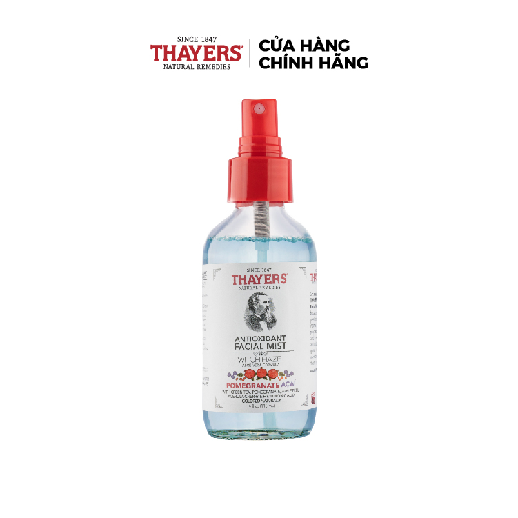 Nước hoa hồng không cồn Thayers cao cấp - Hương hạt lựu và açaí 118ml