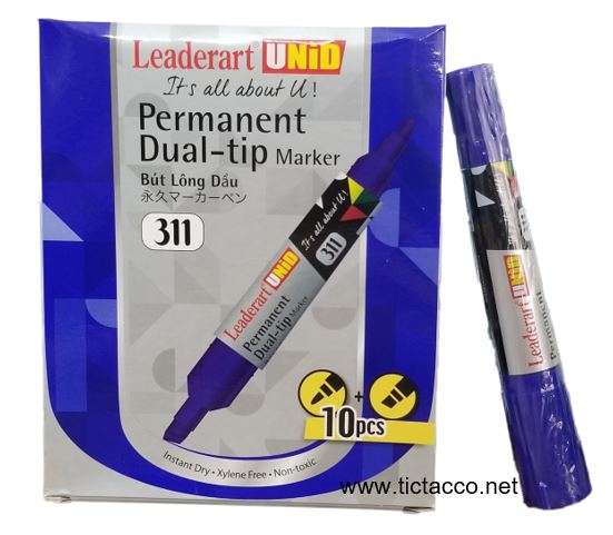 Bút lông dầu Learderart 311 - Xanh