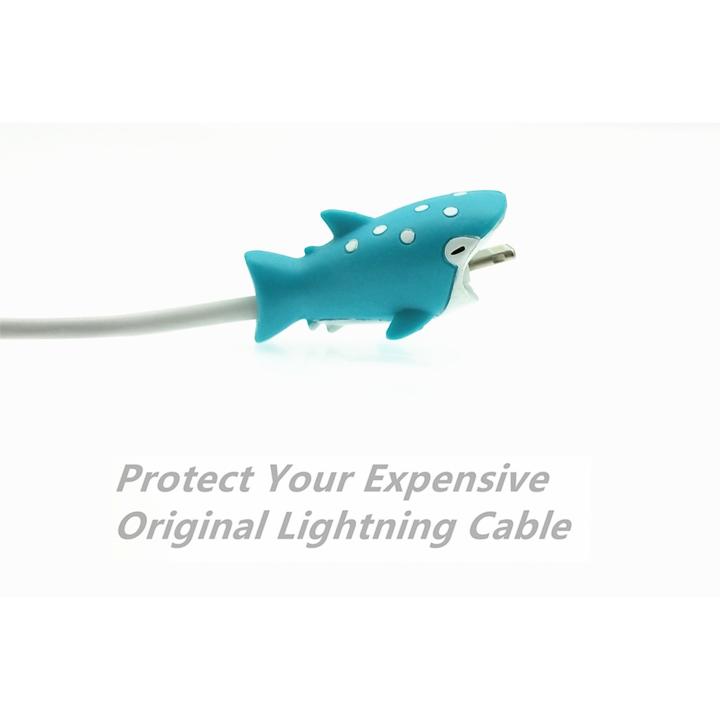 Nút gắn bảo vệ dây cáp sạc cable bite thú cắn cáp sạc hình động vật hoạt hình Otaku Ninja Shop