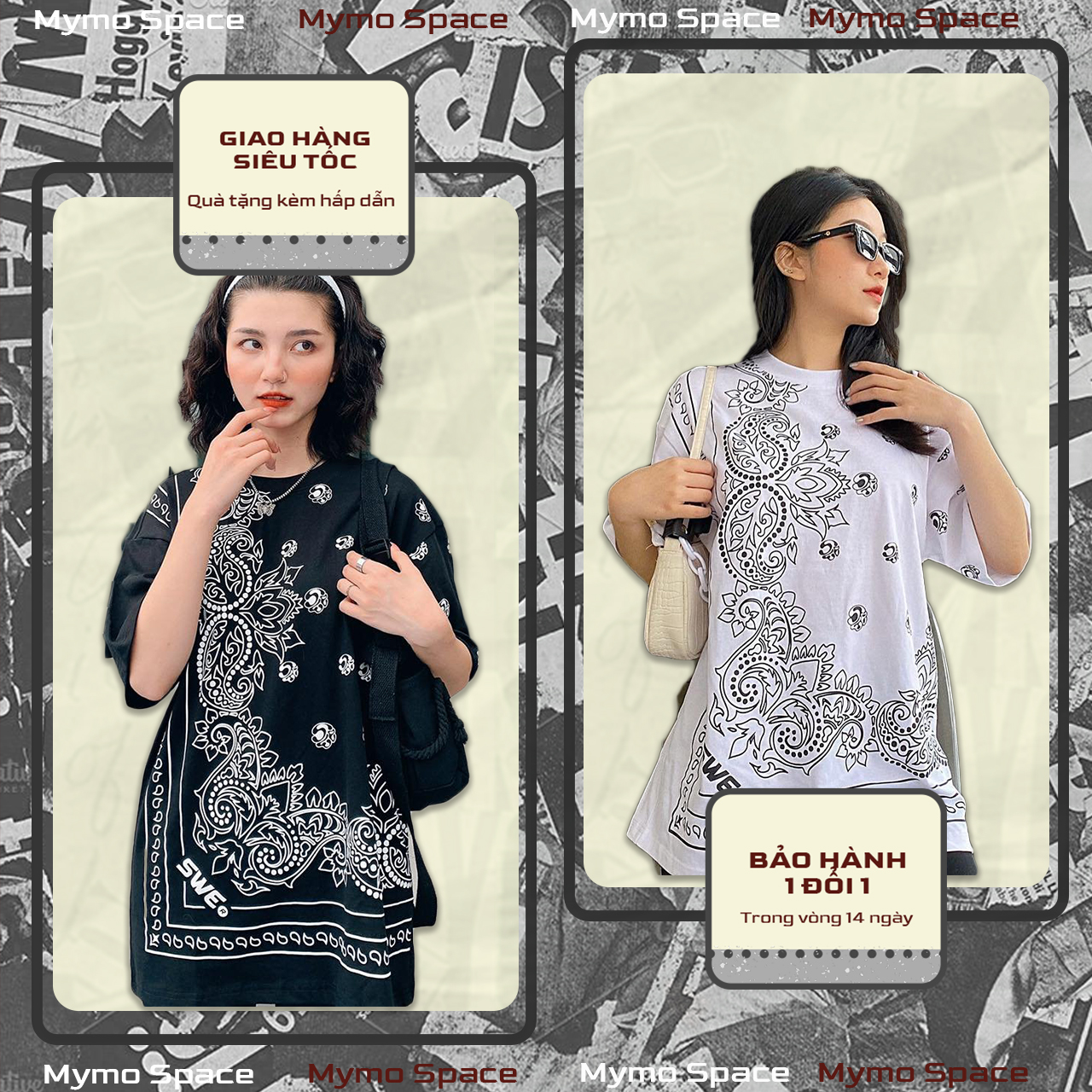 [FULLTAG CHÍNH HÃNG] Áo Thun S.W.E THỔ CẨM BANDANA FULLTAG  Áo Thun COTTON 100%  CHUẨN CAO CẤP 1:1 LOCAL BRAND