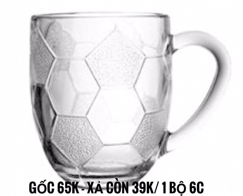 Ly trái banh set 6 cái/ 1 bộ
