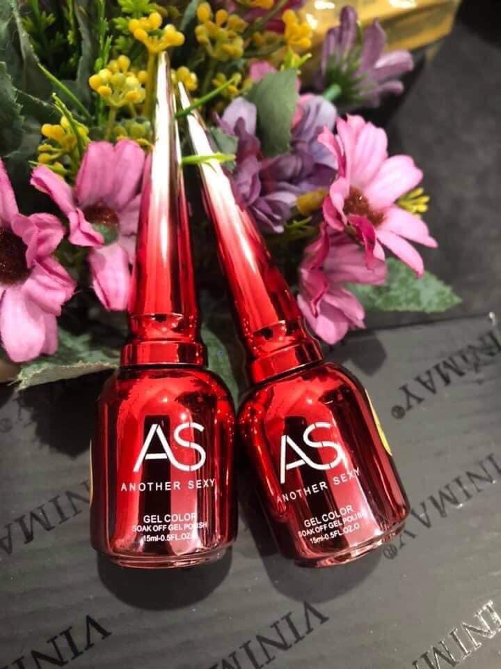 Sơn base gel as chai đỏ 15ml chính hãng