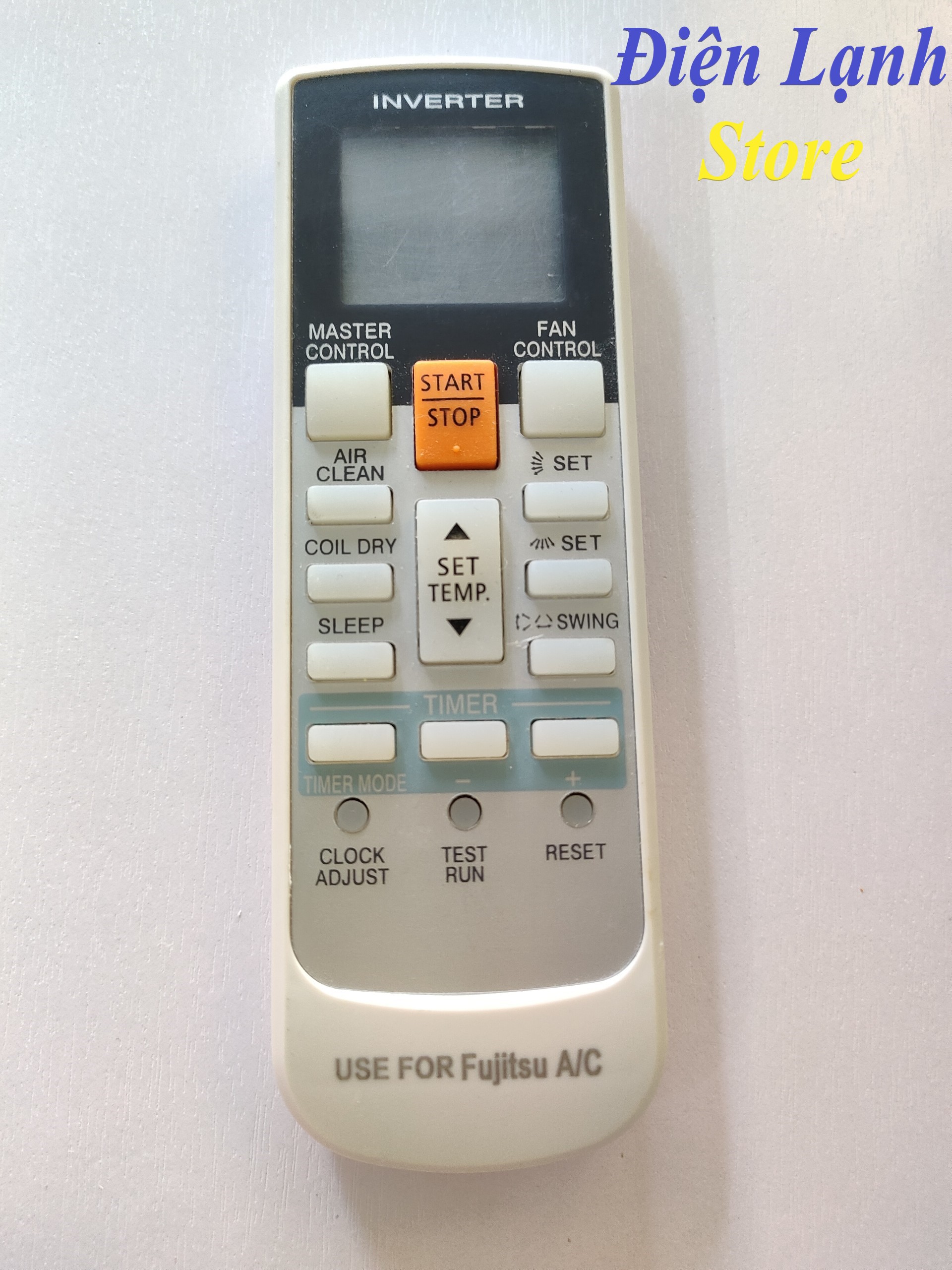 Remote máy lạnh Fujitsu inverter. .