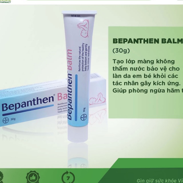 Bepanthen - kem giảm hăm