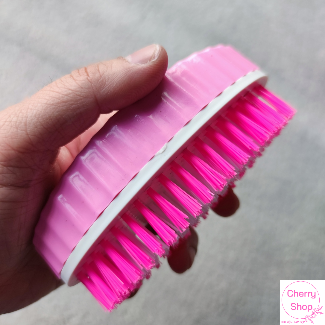 Bàn Chải Chà Nhà Tắm Chà Gót Chân Sàn Nước Vệ Sinh Phòng Tắm Cao Cấp (Oval)