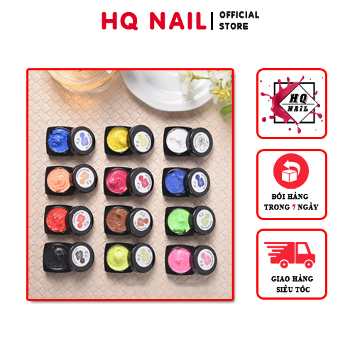 Gel khô 4D nặn hoa không cần LH cực dẹo và mịn