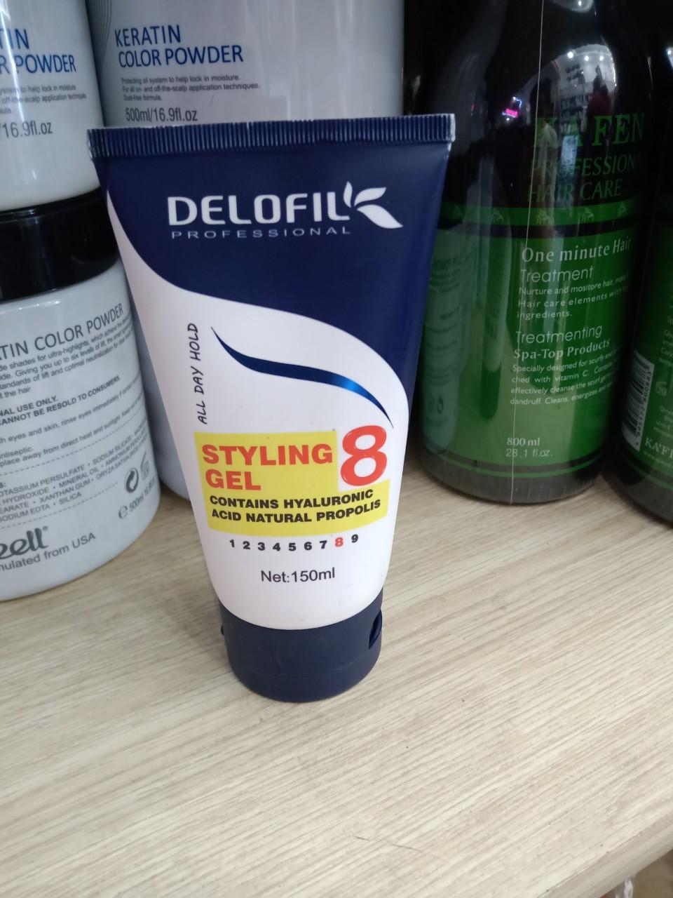 Gel vuốt tóc cao cấp Delofil 150ML