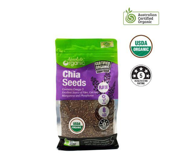 Hạt Chia Úc 400gr Absolute Organic