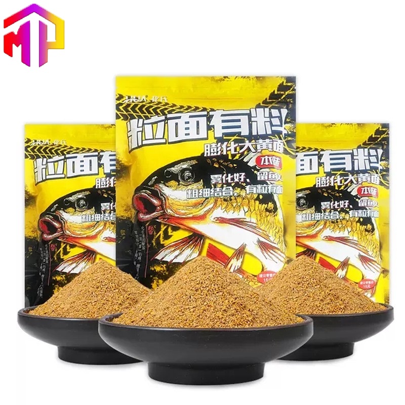 Mồi hua câu cá chép vàng khối lượng 1000g siêu nhạy hua