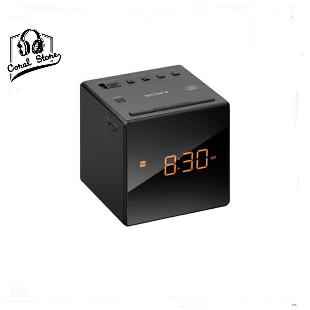 [HCM]Đồng hồ báo thức kiêm Radio Sony SONY ICF-C1T -LIKE NEW- CHÍNH HÃNG - CORAL STORE