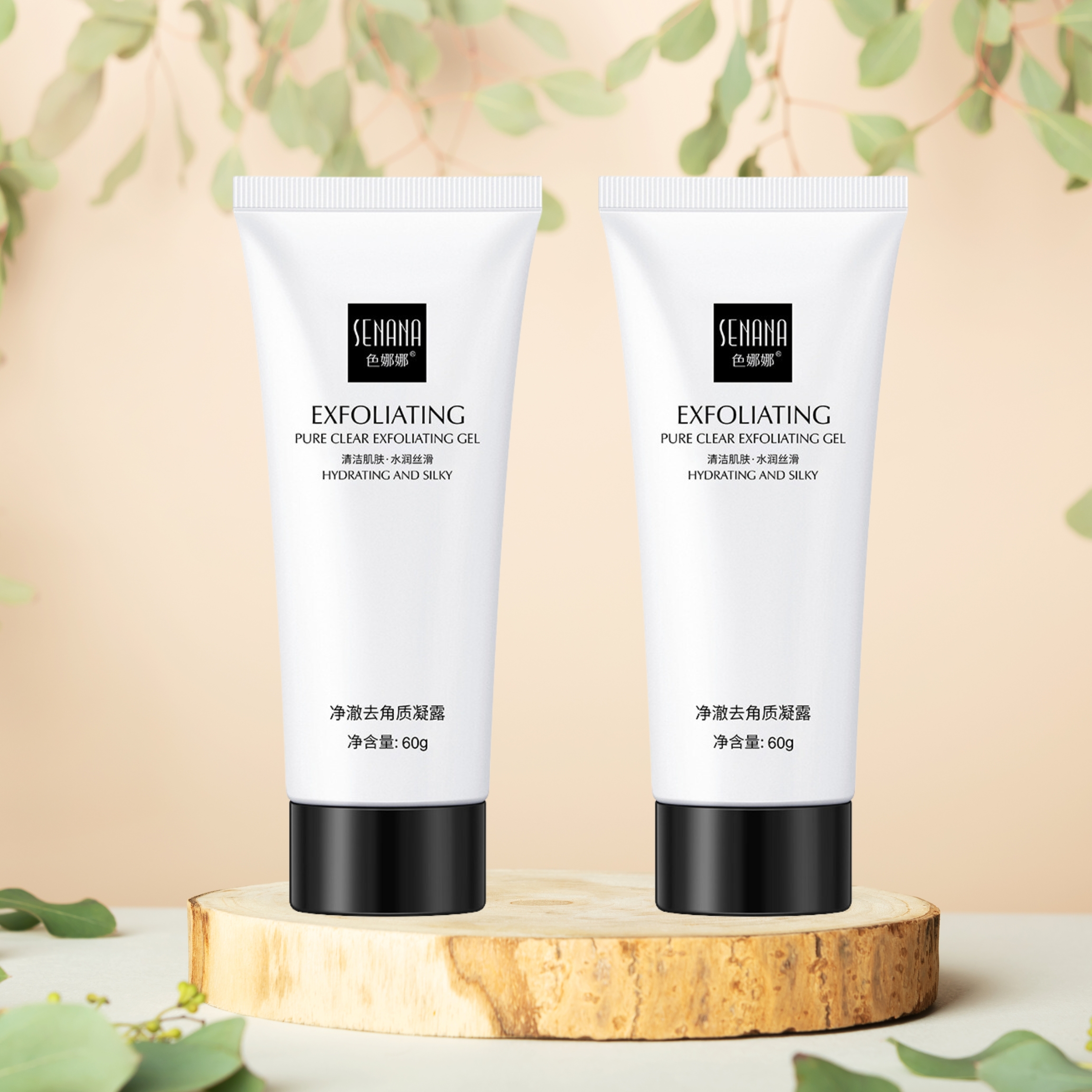 Gel Tẩy Tế Bào Chết Da Mặt SENANA 60g, Tẩy Da Chết Giúp Làm Sạch Da Chết