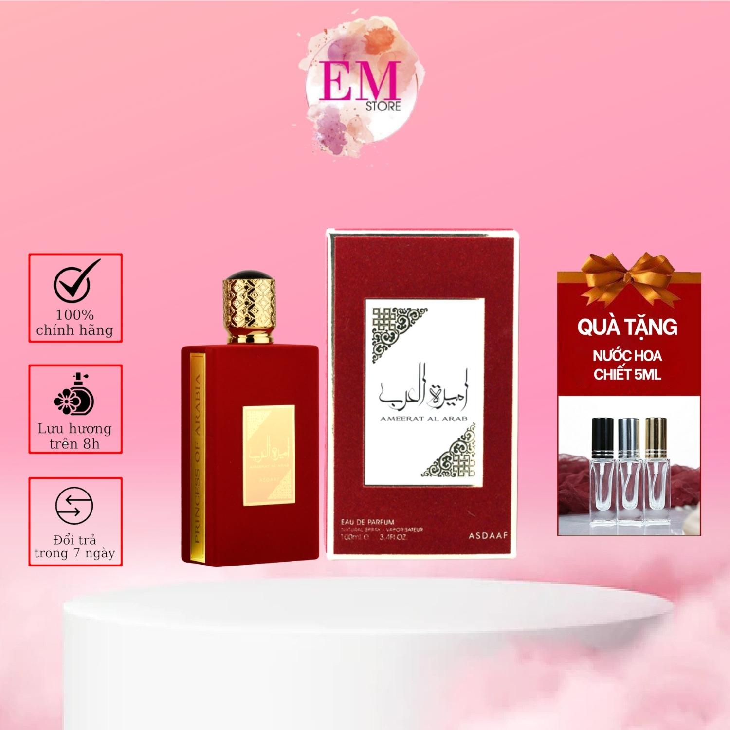 Nước Hoa Dubai Ameerat al Arab dành cho nữ mùi hương sang trọng, sành điệu