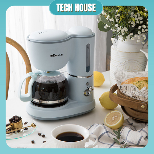 Máy pha cà phê,máy pha coffee nhỏ giọt 0,6 lít bear kfj-a06k1 chính hãng